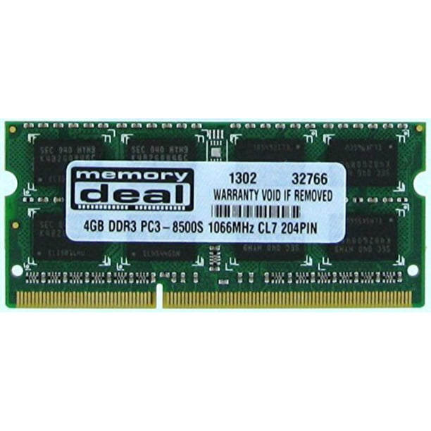 DDR3 1066MHz SODIMM PC3-8500 204-Pin Non-ECC Memory Upgrade Kit 2 x 4GB A-Tech 8GB RAM for HP G Notebook 62-B50SV 